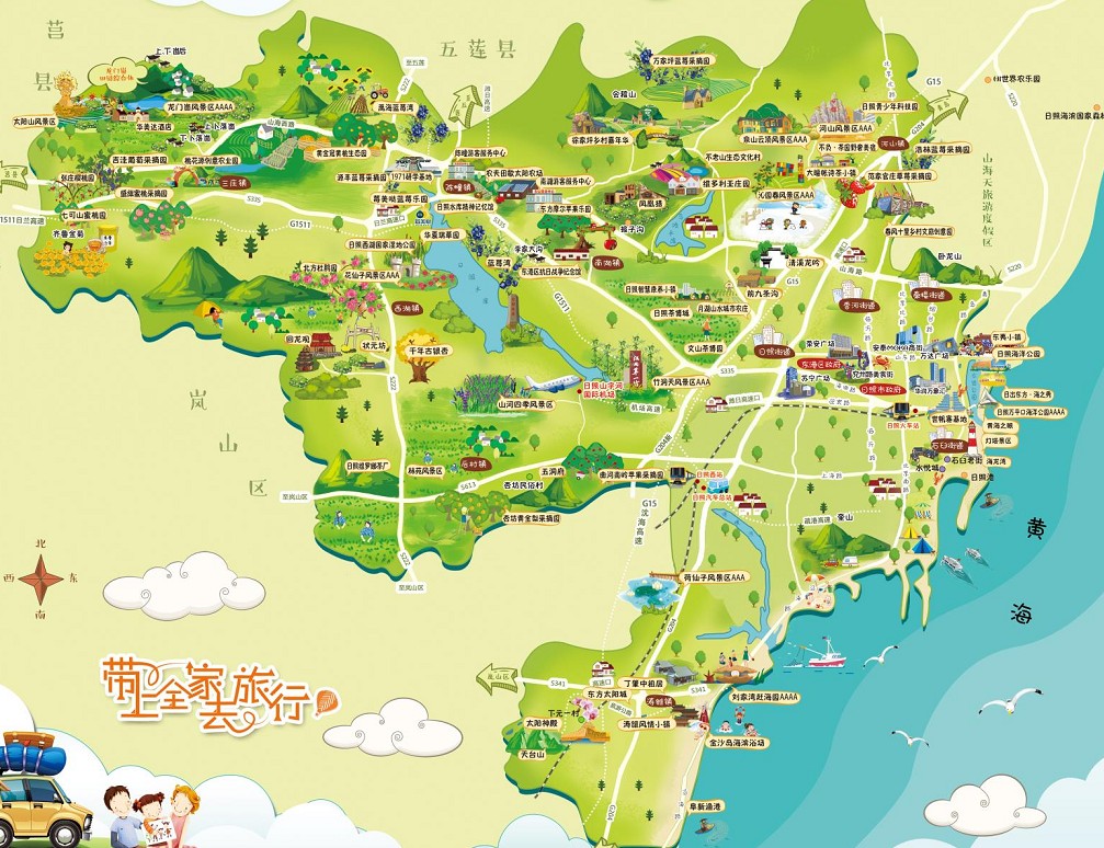 盘县景区使用手绘地图给景区能带来什么好处？